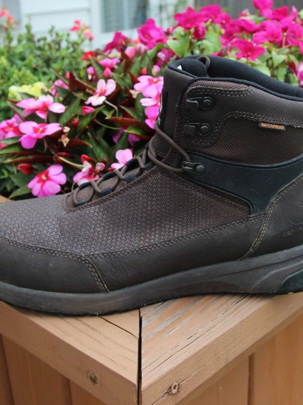 Carhartt Force Work Boots Men’s 11.5 Waterproof Nano Toe CMA6425 Brown